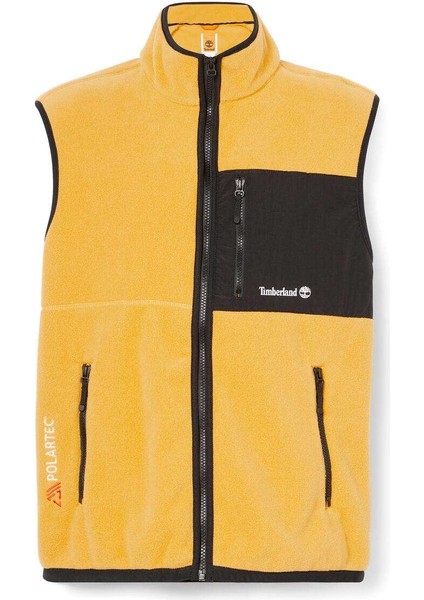 Erkek Sarı Timberland Outdoor Archive Re-Issue Vest With Polar Sarı Erkek Yelek