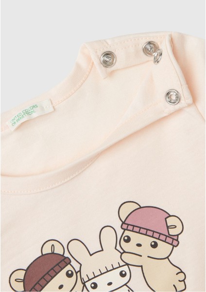 Bebek Pembe Tişört (Model Kodu: 3ATNA105L ) modelleri