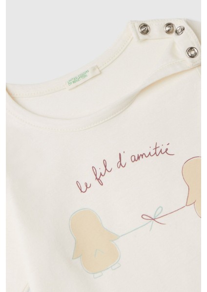 Bebek Ekru Tişört (Model Kodu: 3ATNA105I ) modelleri
