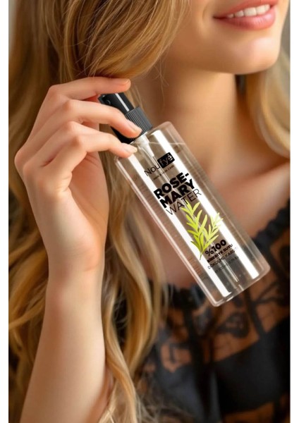Sağlıklı Saç Uzama Destekleyici & Anti Dökülme, %100 Saf Biberiye Suyu 200ML