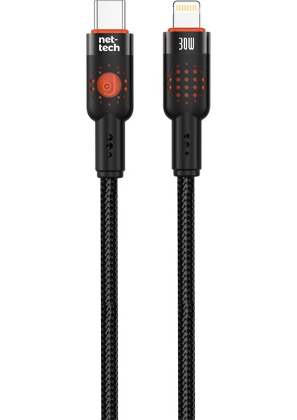 NT-DC33 30W Plastik 100 cm Type-C To Lightning Şarj ve Data Kablosu