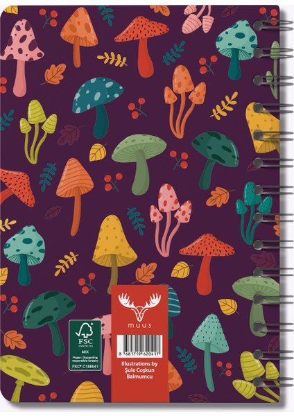 Purple Mushrooms 12X16 Fsc Mıx Credıt GFA-COC-007196 modelleri