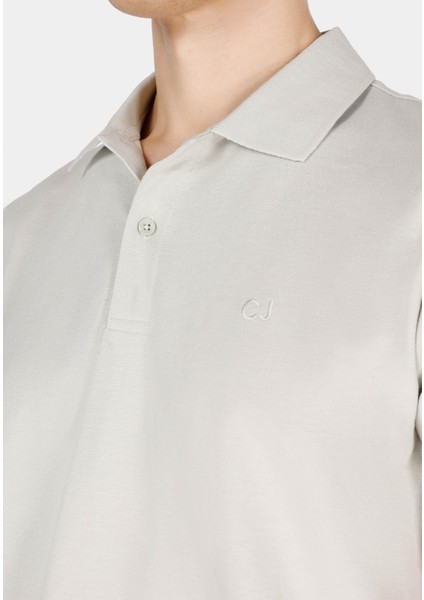 Regular Fit Polo Yaka Düz Erkek Yeşil Kısa Kol Tişört CL1073960 fırsatları