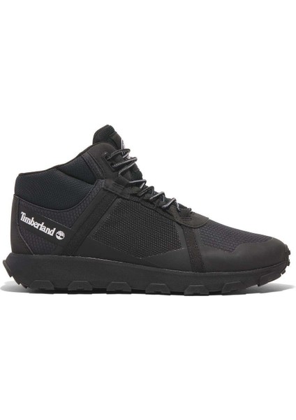 Erkek Siyah Timberland Winsor Trail Mıd Lace Up Waterproof Siyah Erkek Bot