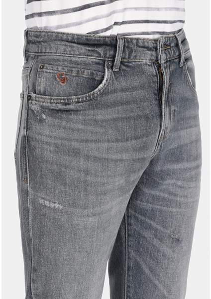 067 Jack Regular Fit Erkek Antrasit Jean Pantolon CL1074503