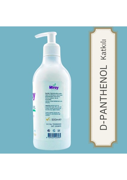 Sıvı El Sabunu D-Panthenol Katkılı 500 ml fırsatları