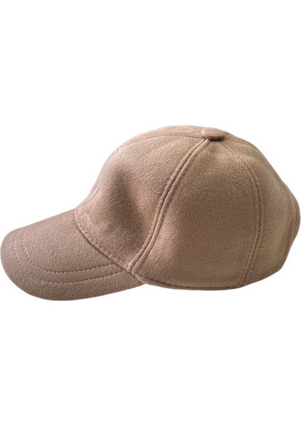 Polo Kışlık Kaşe Dokulu 6 Parça Kep - Camel