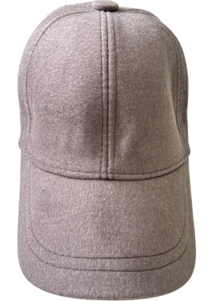 Polo Kışlık Kaşe Dokulu 6 Parça Kep - Vizon modelleri