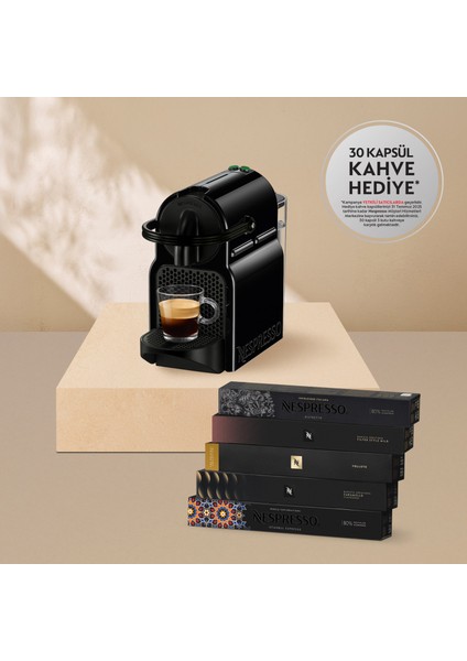 İnissia D40 Kahve Makinesi,Black