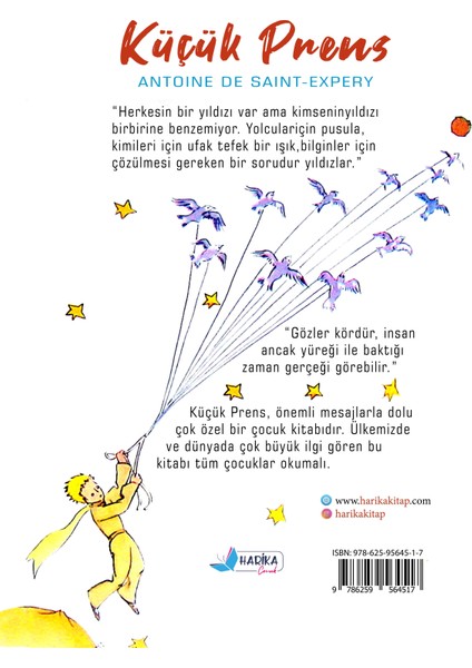 Küçük Prens - Antoıne De Saınt Expery - 80 Sayfa