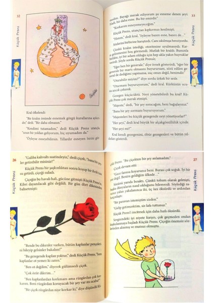 Küçük Prens - Antoıne De Saınt Expery - 80 Sayfa
