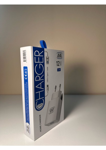 12W 2.4A Type-C Ev Şarj Aleti