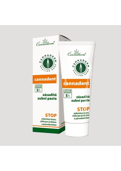 Cannadent Diş Macunu %100 Doğal Kenevir Yağı 75gr
