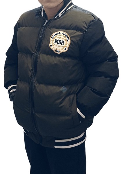 Haki Yeşil Kolej Mont 12-13 Yaş - Haki