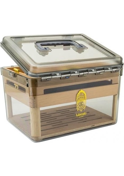 Plexi -Sedir Şeffaf Puro Kutusu Humidor 80S modelleri