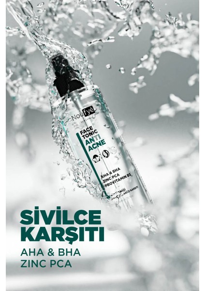 Anti Akne Aha & Bha % 2 Salicylic Acid Yağlı ve Normal Ciltlere Özel Yüz Toniği 200 ml