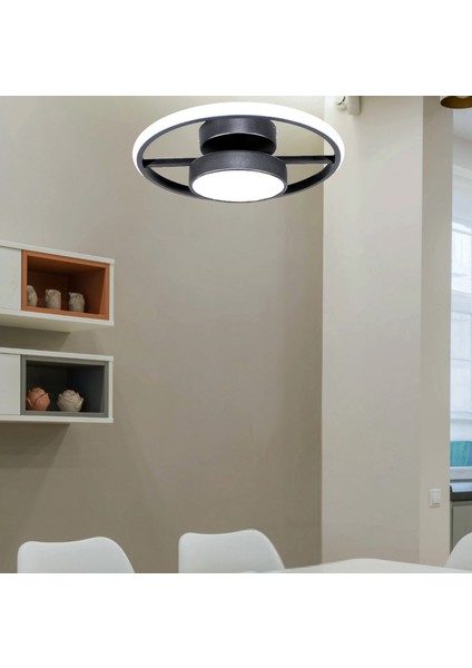 Ufo Ledli Modern Avize Enerji Tasarruflu Hol Giyinme Odası Salon Çocuk Odası Cafe Beyaz Işık
