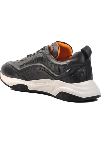 Premium 495 M Siyah Deri Erkek Sneaker fırsatları