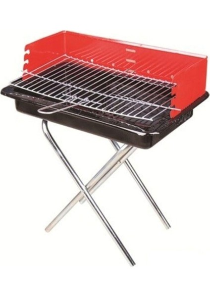 40CM Pervazlı Portatif Ayaklı Mangal Tekli Kutulu (4767) - MCT6616-4974