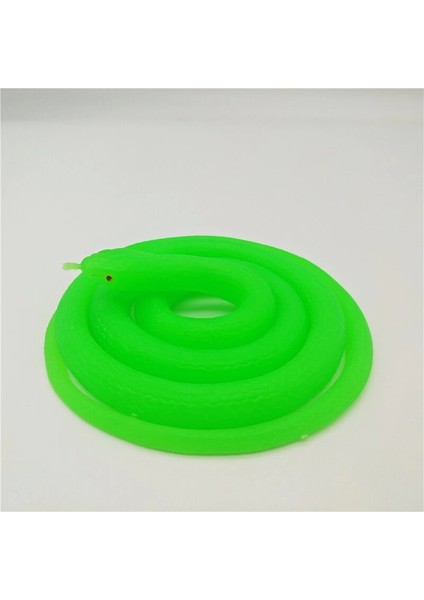 Fosfor Yeşil Renk Gerçekçi Görünüm Şaka Yumuşak Yılan 120 cm - MCT4930-7086