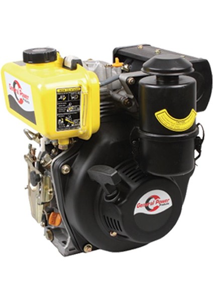 GP-178 FE Dizel Tek Motor 7 Hp Kamalı Marşlı İpli