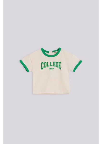Bg Store Erkek Bebek Yeşil Şort ve Tshirt Takımı fırsatları