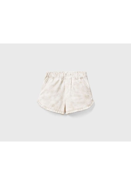 Kadın / Kız Krem Şort (Model Kodu: 223P4I8BC901A )