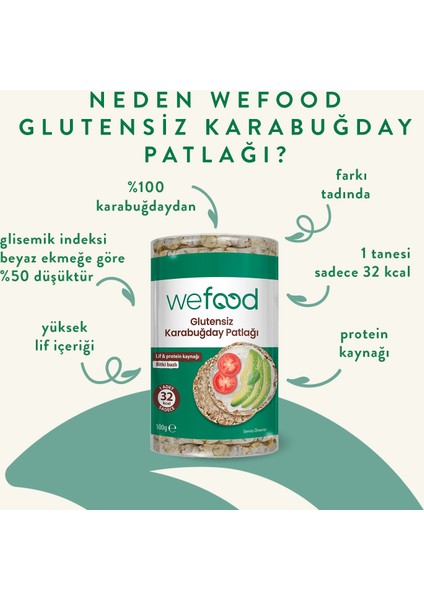Karabuğday Patlağı 100 gr 8683347030866