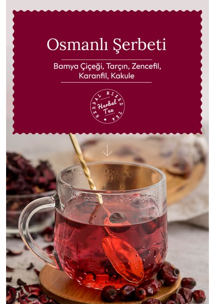 Osmanlı Şerbeti 150 gr - Süzen Poşet 30x5 Adet