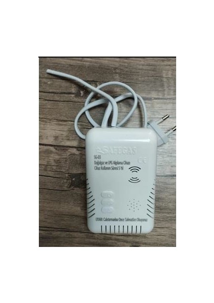 Safegas Gaz Doğalgaz , Lpg Alarm Cihazı