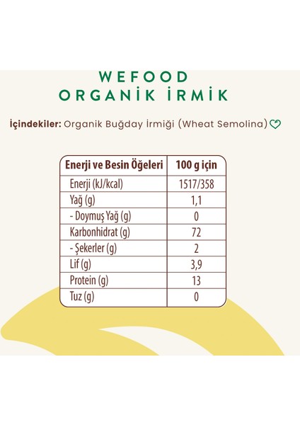 Kids Organik Bebek Irmiği 250 gr 8683347030545 fiyatları