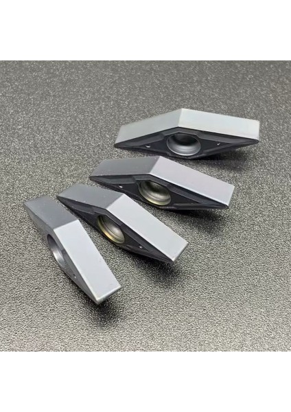10 Adet Vbmt 160408 Sert Metal Elmas Uç