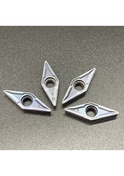10 Adet Vbmt 160408 Sert Metal Elmas Uç