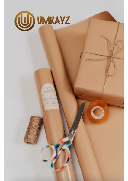 30 cm X5 mt Kraft Kağıt Çeyiz Paketleme Kağıdı Ambalaj Kağıdı Paketleme Kağıdı Hediye Paketleme Kağıdı