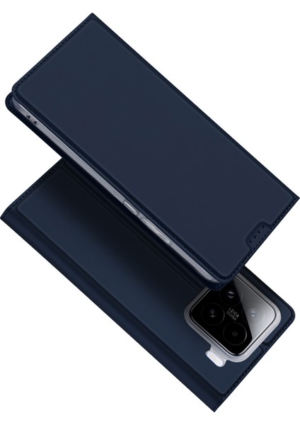 Xiaomi 15 Deri Stand Kapak Kartı Tutucu (Yurt Dışından)