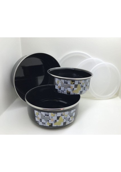 ALV016 3 Lü 14/16/18 Siyah Desen Sak Kabı fiyatları