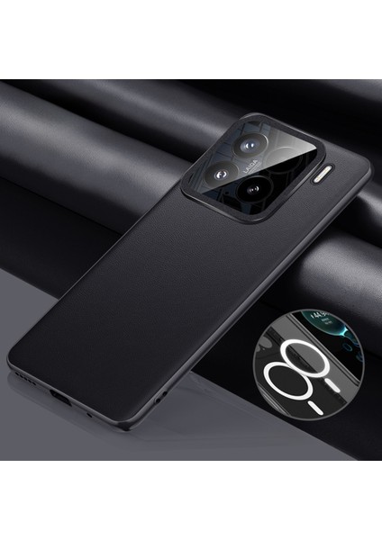 Xiaomi 15 Pu Deri+Tpu+Pc Arka Kapak Magsafe ile Uyumlu (Yurt Dışından)
