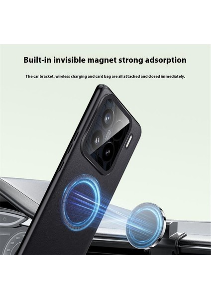 Xiaomi 15 Pu Deri+Tpu+Pc Arka Kapak Magsafe ile Uyumlu (Yurt Dışından) fiyatları