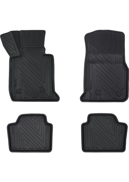 Bmw 3 Serisi E46 1997-2006 Premium Havuzlu Oto Paspas