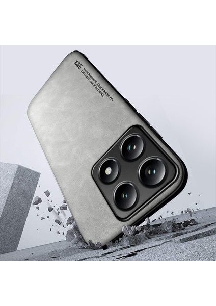 Xiaomi Mi 14T Pro Uyumlu Kılıf Arkası Süet Kenarları Silikon Kamera Korumalı Lüks Kapak