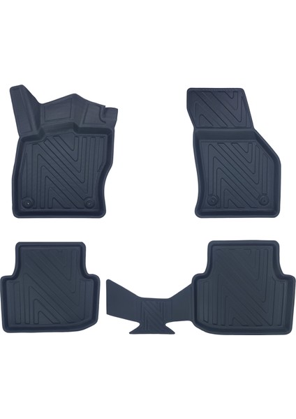 Volkswagen Arteon 2017 ve Sonrası Premium Havuzlu Oto Paspas