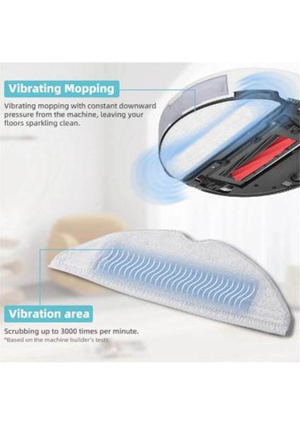 Roborock S8 S8+ / S7 S7+ S7 Max Ultra S7 Maxv S7 Maxv Plus S7 Maxv Ultra Elektrikli Süpürge Robot Paspas Bezleri 10 Adet (Yurt Dışından) fiyatları