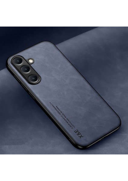 Samsung Galaxy A36 Uyumlu Kılıf Arkası Süet Kenarları Silikon Kamera Korumalı Lüks Kapak
