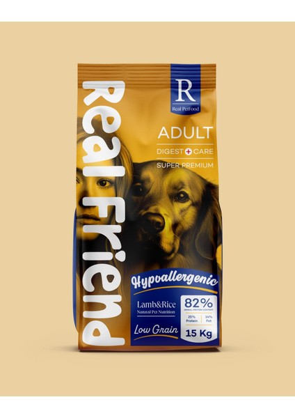 Yetişkin Köpek Maması Kuzu Etli & Pirinçli- Digest Care Adult Dog Food -Hypoallergenic