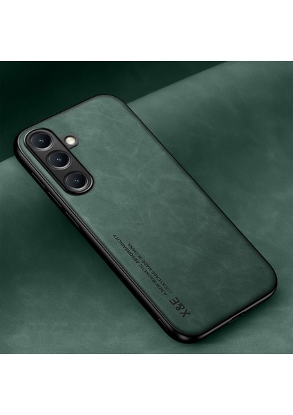 Samsung Galaxy A16 Uyumlu Kılıf Arkası Süet Kenarları Silikon Kamera Korumalı Lüks Kapak