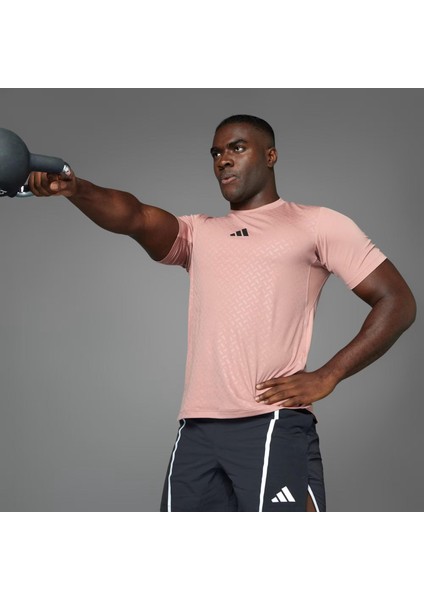 Taba Erkek T-shirt POWER 3S TEE JI8217 Taba Erkek T-shirt POWER 3S TEE JI8217