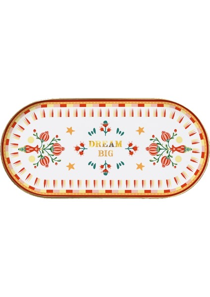 Mamma Mia Oval Tepsi Kırmızı