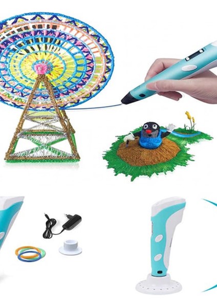 3 Boyutlu 3D Kalem Eğitici Öğretici Eğlenceli 3D Kalem Seti fiyatları