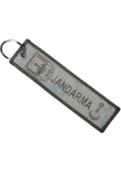 Jandarma Komando Nano Örme Anahtarlık - Kumaş Anahtarlık