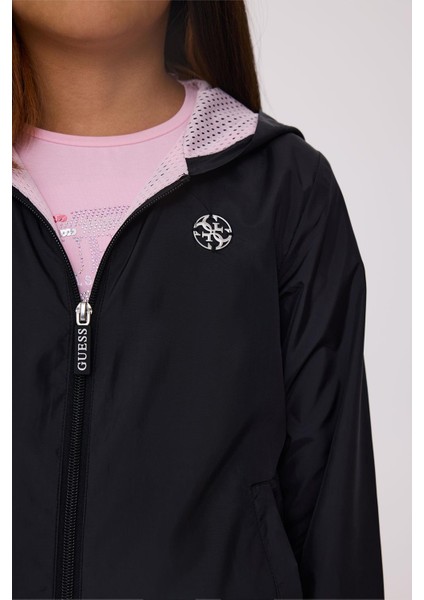 Bg Store Kız Çocuk Siyah Yağmurluk modelleri